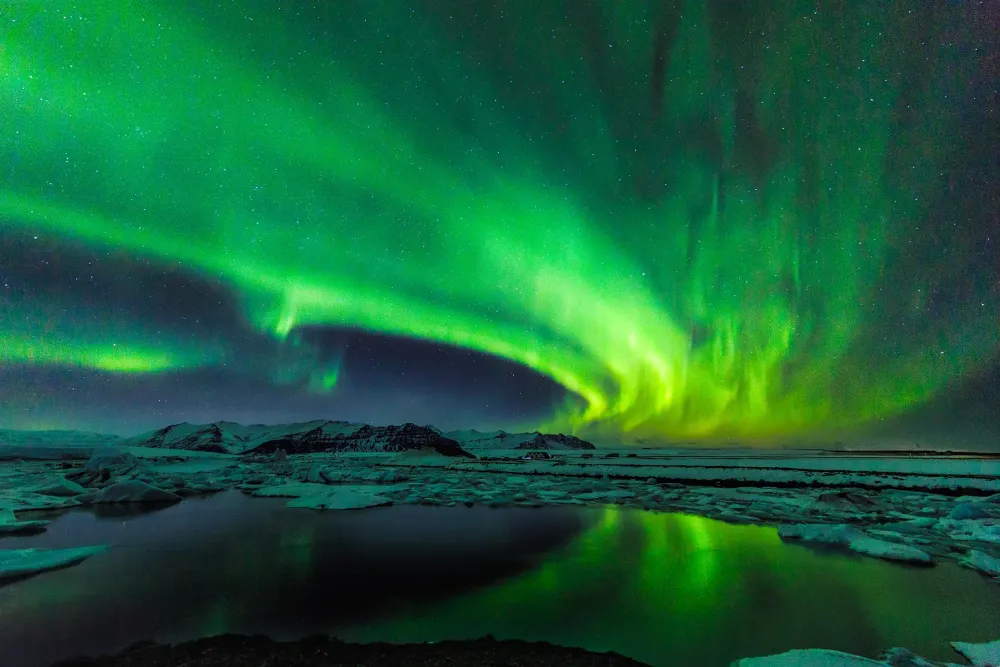northern lights in iceland